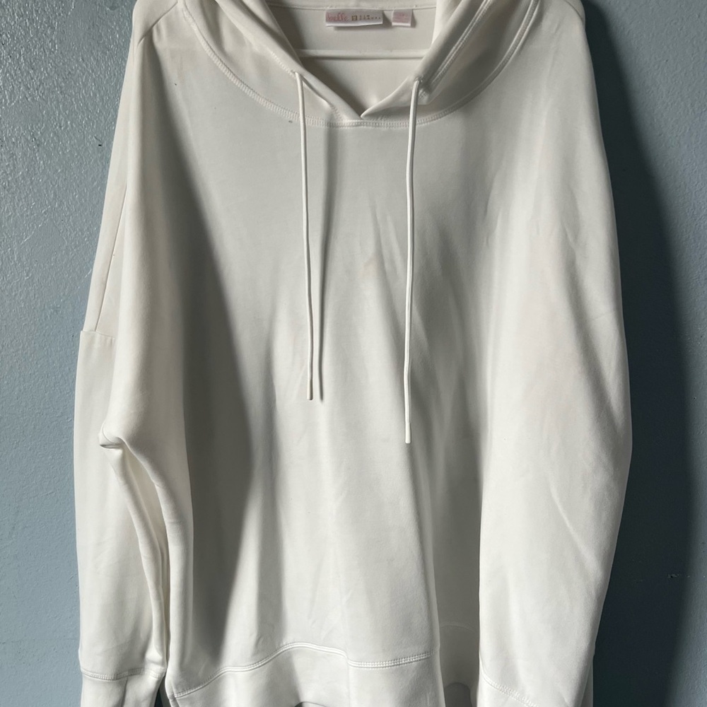 Belle by Kim Gravel Cream Hoodie